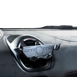 YIEDDE Runde Kfz-Handyhalterung für Smart 453 451 AU-di/A3/A1/RS3,Mini-Cooper, unterstützt Auto-Telefonhalterung, runde Lüftungsschlitze