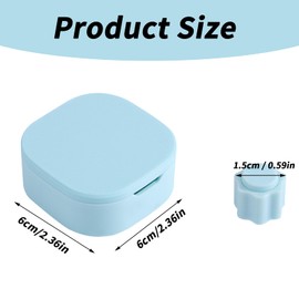 Traditional Korean Game Set, Korean Dice Game, Weighted Stone Toss & Catch Games with Storage Box, Hand Eye Coordination Training Toys Gift for Family Party Travel Social Play (Blue)