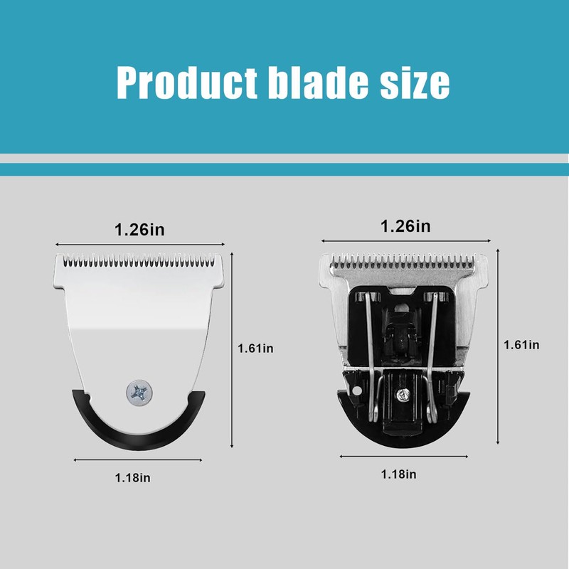 Clipper Replacement Blades #2111 Blade Compatible with Wahl MagTrimmers 8841/8143/8700