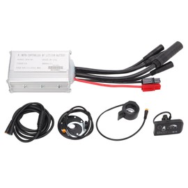 Bicycle Lithium Battery Conversion Kit 15A Controller LED S810 Display 1 to 2 Connecting Line Kit for 250W 300W Motor