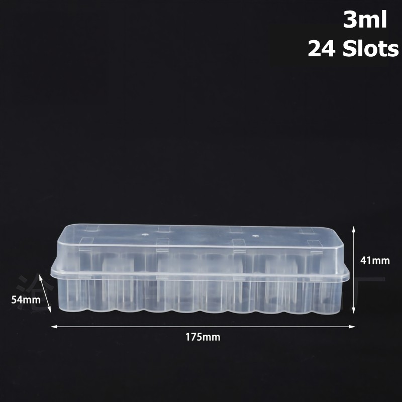 OrganiMax Refrigerator Storage Box – Peptide Vial Freezer Tube Container,