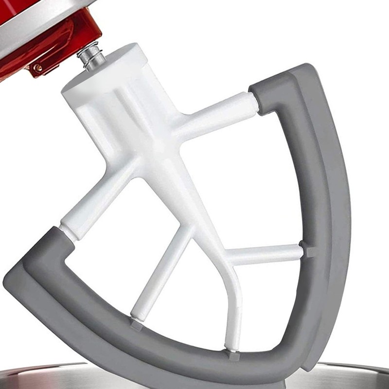Flex Edge Beater with Flexible Silicone Edges Bowl Scraper for