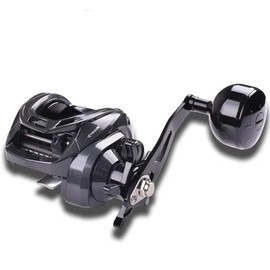 Mavllos Decrk Saltwater Baitcasting Reel 6.4:1 Gear Ratio，4+1 BB Fishing Reel, 15KG Max Drag, Brass Gear Lightweight Baitcaster for Inshore Sea Fishing (Right Handle)