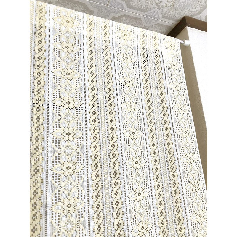 Panel Curtain Divider Blindfold Partition Accordion Fashionable Length 240cm Flower