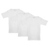 Jack & Jill V-Neck Short Sleeve Undershirts for Boys -