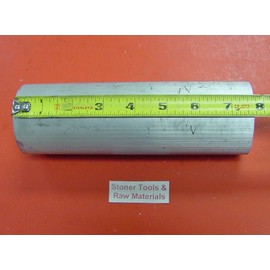 2-1/2" Aluminum 6061 Round Rod 7.65" Long T6511 New Lathe Extruded Bar Stock 2.5" Diameter