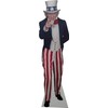 Aahs Engraving Uncle Sam Cardboard Stand Up