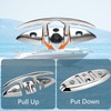 Allucky Boat Cleat, Dock Cleat, 316 Stainless Steel Folding Dock