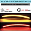 ULTRALTH Smoked LED Side Marker Light for 2014-2019 Chevy Corvette