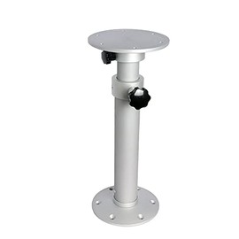 HWHongRV Adjustable Pedestal Marine Caravan Motorhome Table Pedestal Stand Base 17.7-27 Inch Height Range for RV Marine Boat
