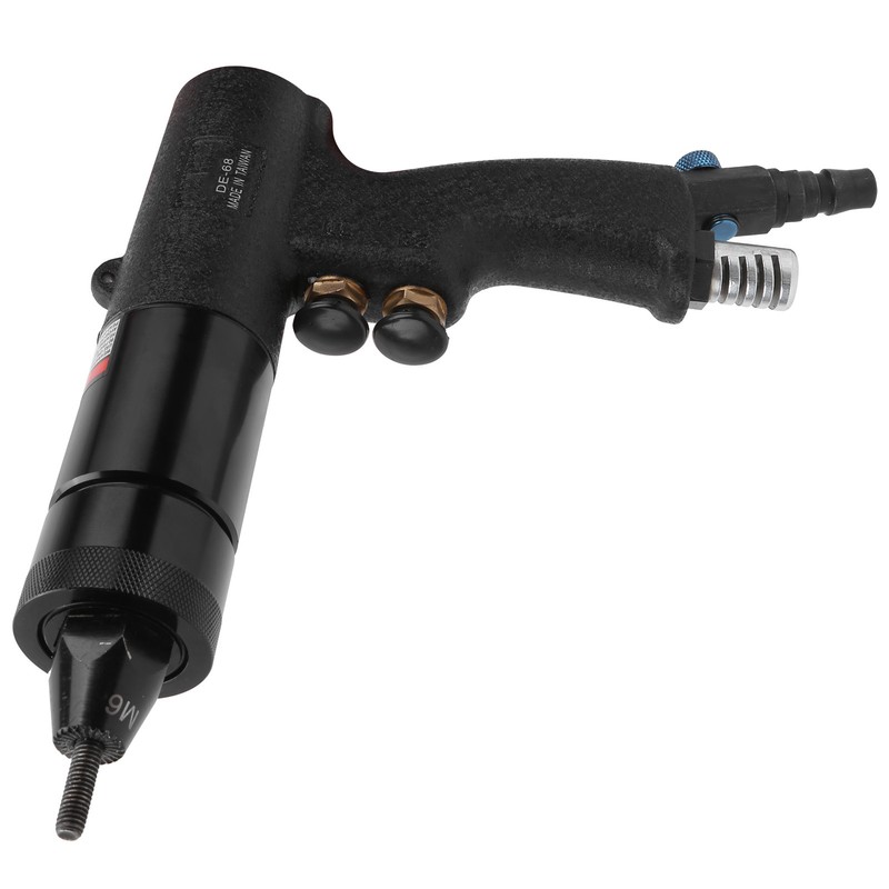 M6/M8 Riveter Gun Aluminum Pneumatic Rivet Nut Kit Self‑Locking Joint