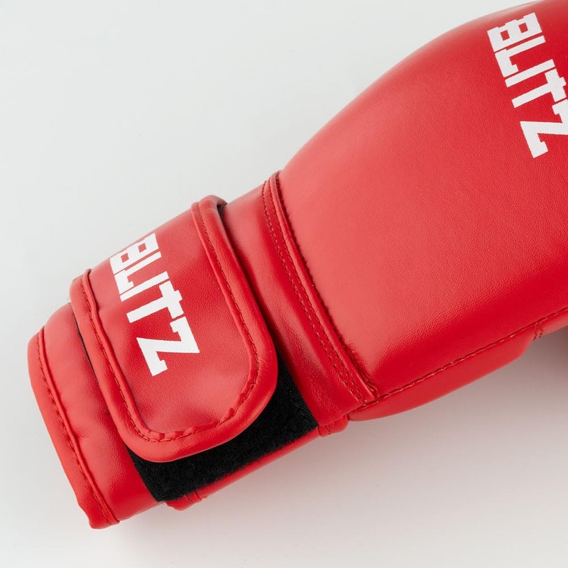 Blitz Kids Training Boxing Gloves - Red - 6oz