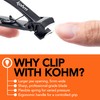 Kohm CP-220L Straight Blade, 5mm Heavy Duty, Wide Jaw Toenail