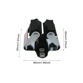 Rixotix 10-Pack Heavy Duty Mop & Broom Holder - Wall-Mounted Tool Storage Organizer for Kitchen, Bathroom, Garden, and Garage