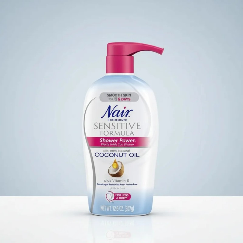 Crema Depiladora Nair Shower Power Sensitive Formula 357