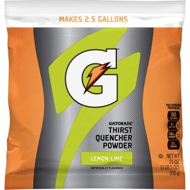 Gatorade Powder Bag Lemon Lime, 21 Ounce (Pack of 32)
