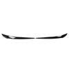 2 Pcs Headlight Eyebrow Headlamp Eyelid Cover Trim Frame Decal
