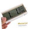 jojofuny Multifunctional Display Wall Clock with Lunar Calendar Temperature Elegant