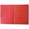 RNK 4616 2 Elasticated Folder 25 cm Red