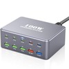 100 W USB C Charger Multiple, 8 Ports Fast Charger