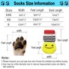 4 Pairs Non-Slip Dog Socks & Cat Socks with Rubber