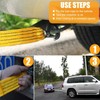Heavy Duty Tow Strap with Solid Metal Hooks,10,000lbs Recovery Capacity