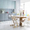 Door String Curtain, Wall Panel Fringe Window Room Divider Blind,