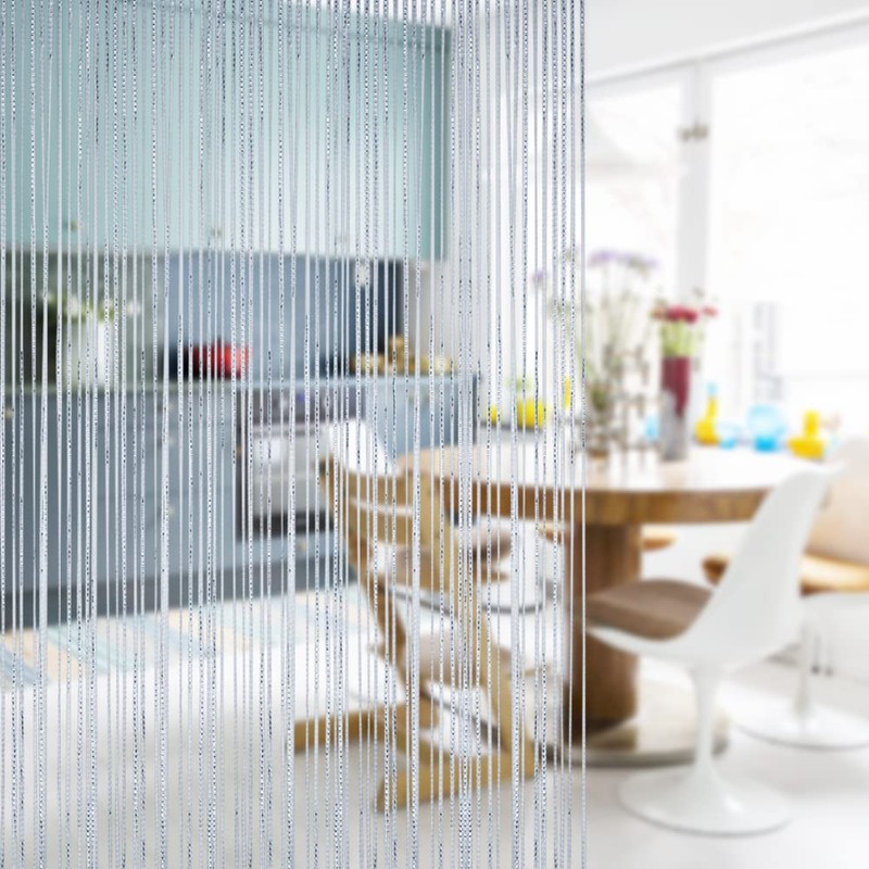 Door String Curtain, Wall Panel Fringe Window Room Divider Blind,