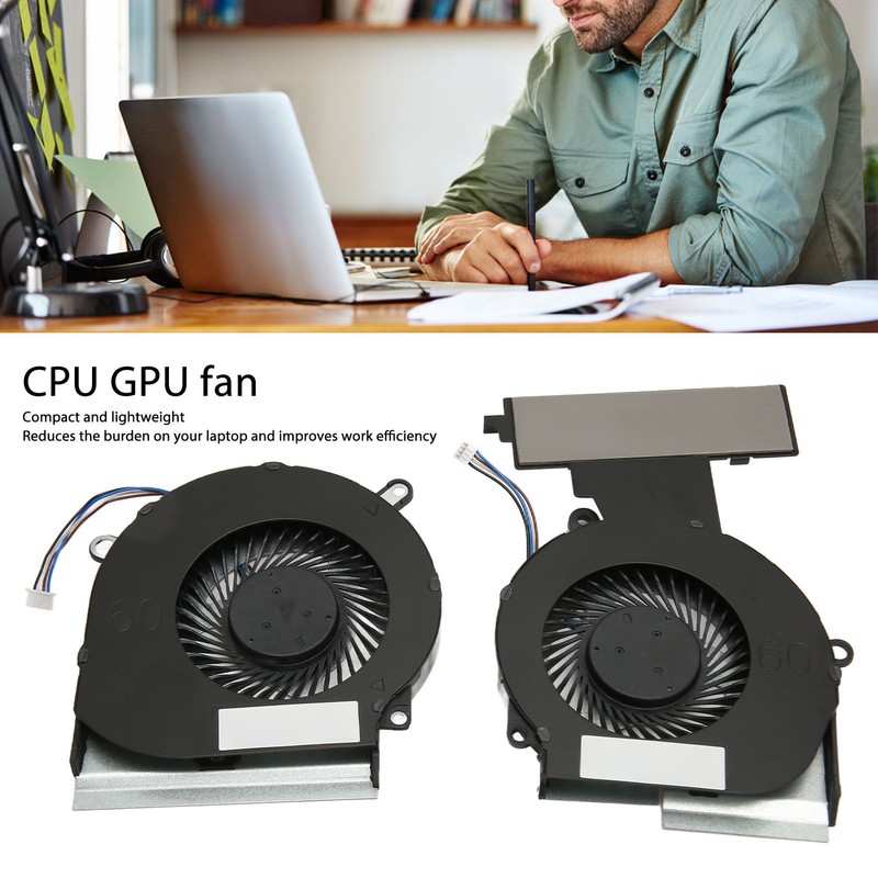 CPU GPU Cooling Fan Replacement for 15 DC for 4