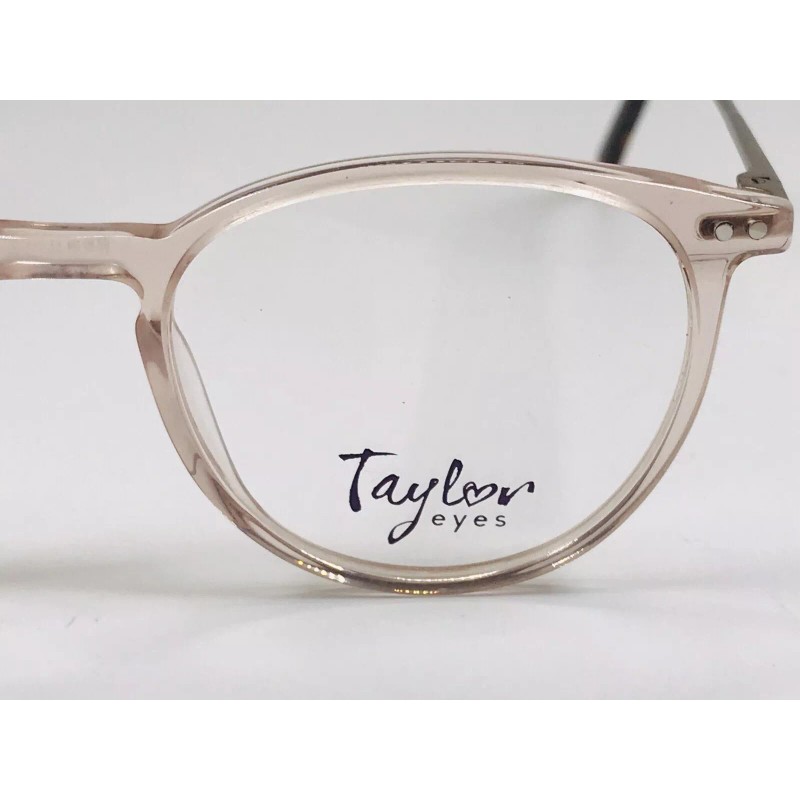 TAYLOR EYES NEW Taylor Eyes Crystal Brown CELINE Eyeglasses 47/17/140
