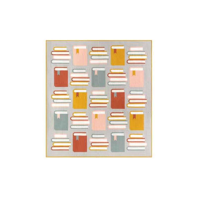 Pen and Paper Patterns Book Nook Quilt Pattern, Multiple