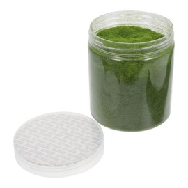 Train Railway Grass Mixed Model Grass Cashmere Powder: 1 Bottle Green Fake Grass Fairy Garden Miniatures Clay DIY Artificial Sand Table Micro Landscape Diorama Model Making