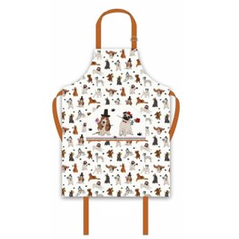 SiXsigma Sports Kitchen Cooking Apron Cotton Twill Chef Baking Kitchen Unisex Novelty Dogs BBQ Grill New Birthday Gift Bake Ware Funny Men Ladies