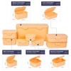 Bravich Storage Containers With Lids - Set Of 8. Multi