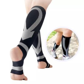 종아리 압박 밴드 데이 휴식 뒤꿈치 케어 붓기 피로 저림 방지 하지 정맥류 방지 [베이지/M] Calf Compression Band Day Rest Heel Care Swelling Fatigue Numbness Prevention Varicose Veins Prevention [Beige/M]
