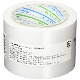 Pyolan Y09CL 75MM Paint Curing Tape, 3.0 inches x 82 ft (75 mm x 25 m), Clear, Masking Tape