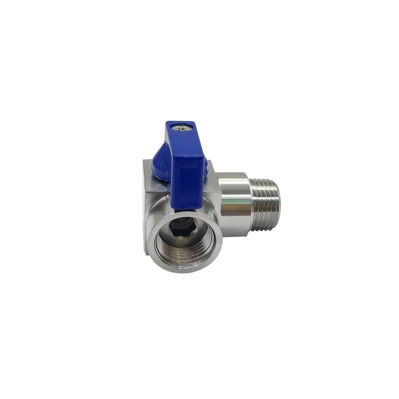 Fitvell Stainless Steel 1/2" NPT Male to Female Mini Ball