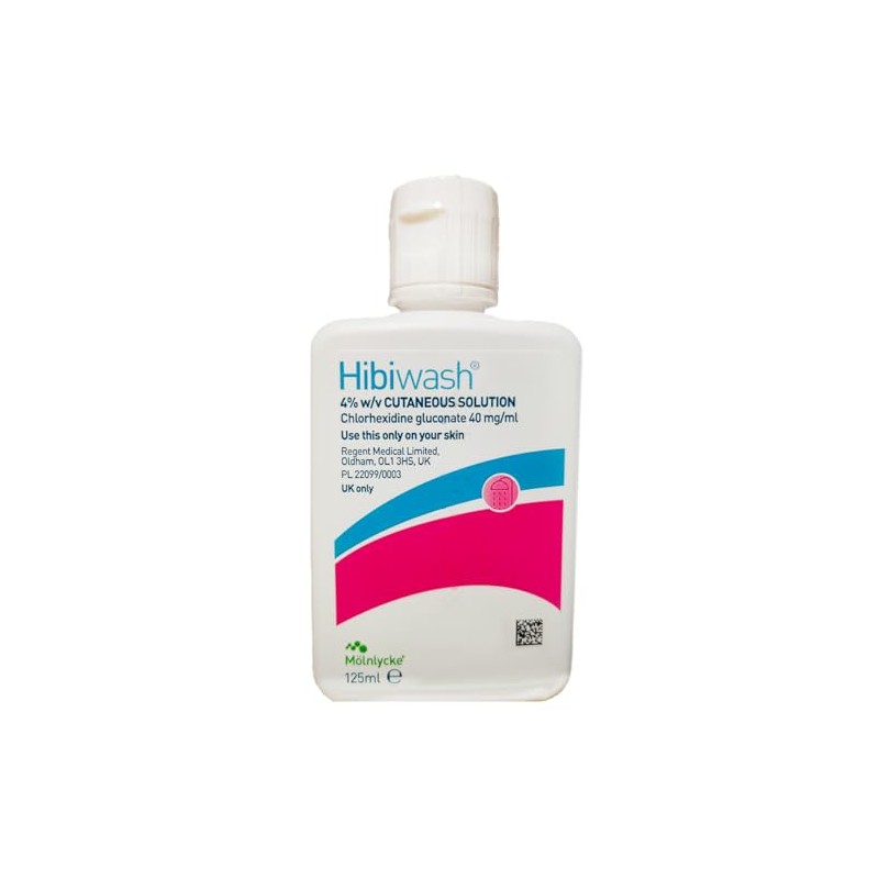 Hibiwash Antimicrobial Skin Cleanser – Professional Hand Guard – 125ml