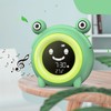 Kids Alarm Clock Cartoon Animal Shaped Gentle Music Night Light
