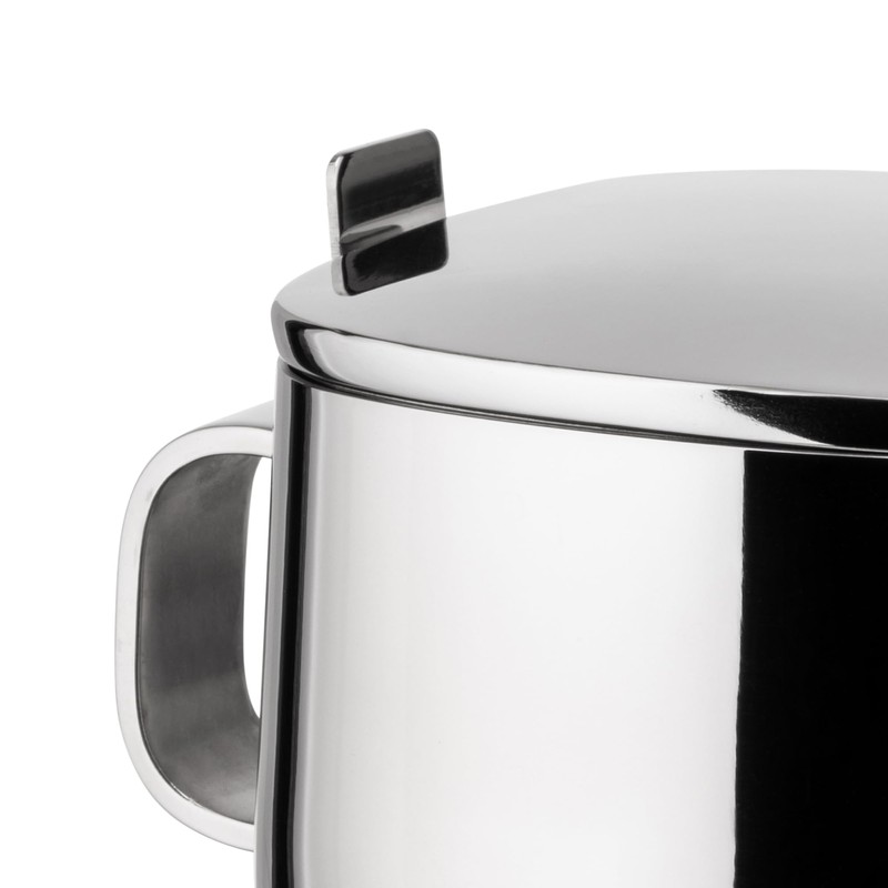 Alessi A di Sugar Bowl, Stainless Steel, (A404)