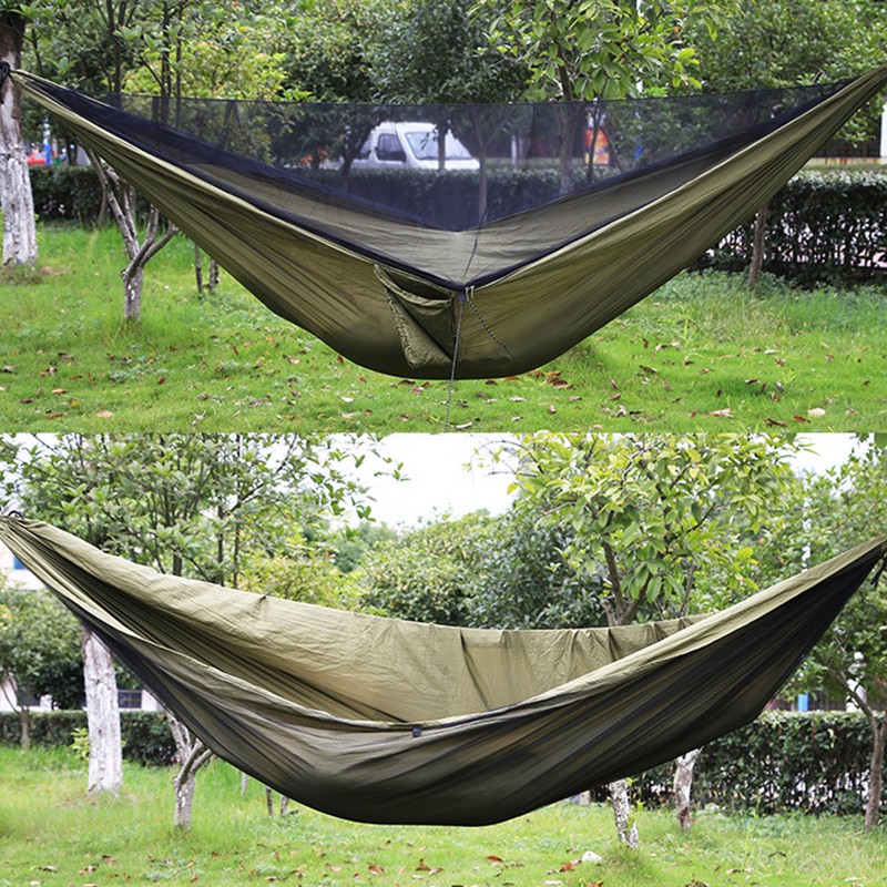 Ultralight Mosquito Net Hammock Full Automatic Speed Open Aerial Tent