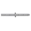 Groz 6-inch Pocket Ruler | Stainless Steel | Imperial & Metric Graduations (01337)