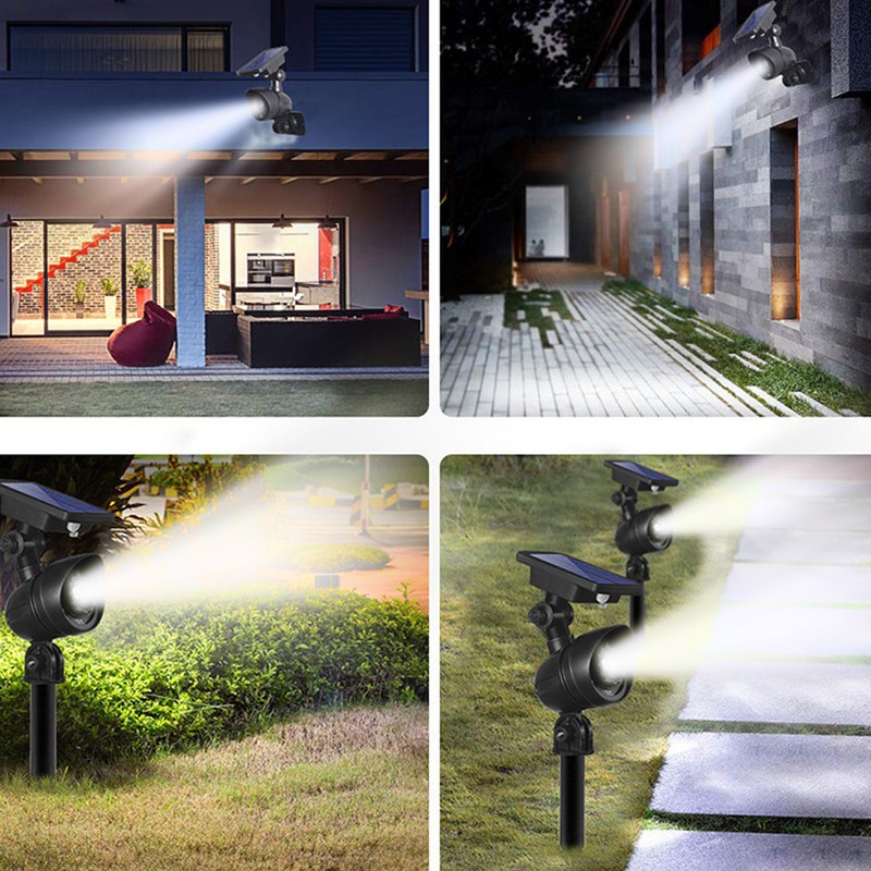 Solar Powered Pathway LED Lights Outdoor Garden Lawn Decoration Landscape