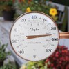 Taylor Heritage Collection Dial Indoor Outdoor Thermometer, Wireless Thermometer with
