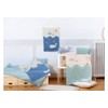 David Fussenegger Baby and Children's Blanket Juwel Whale Medium Blue