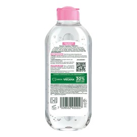 Garnier Skin Active Agua Micelar Desmaquillante todo en 1 400ml
