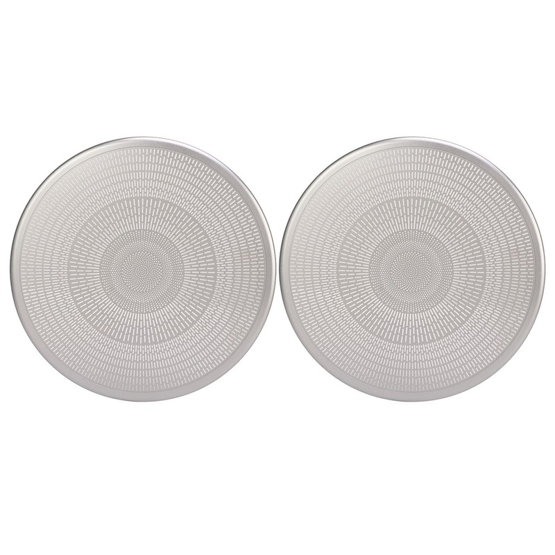 2PCS Car Audio Speaker Cover Stainless Steel Replacement for FJ