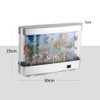 Iegefirm Aquarium Fish Light Dynamic Ocean Virtual Dolphin Landscape Tropical
