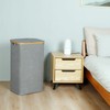 iEGrow Laundry Hamper with Lid, 110L Large Laundry Hamper with