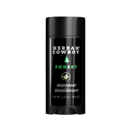Herban Cowboy Forest Aloe Infused Deodorant with Hints of Cedar, Mandarin, and Black Pepper (2.8 oz)